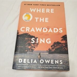 Where the crawdads sing hard cover book